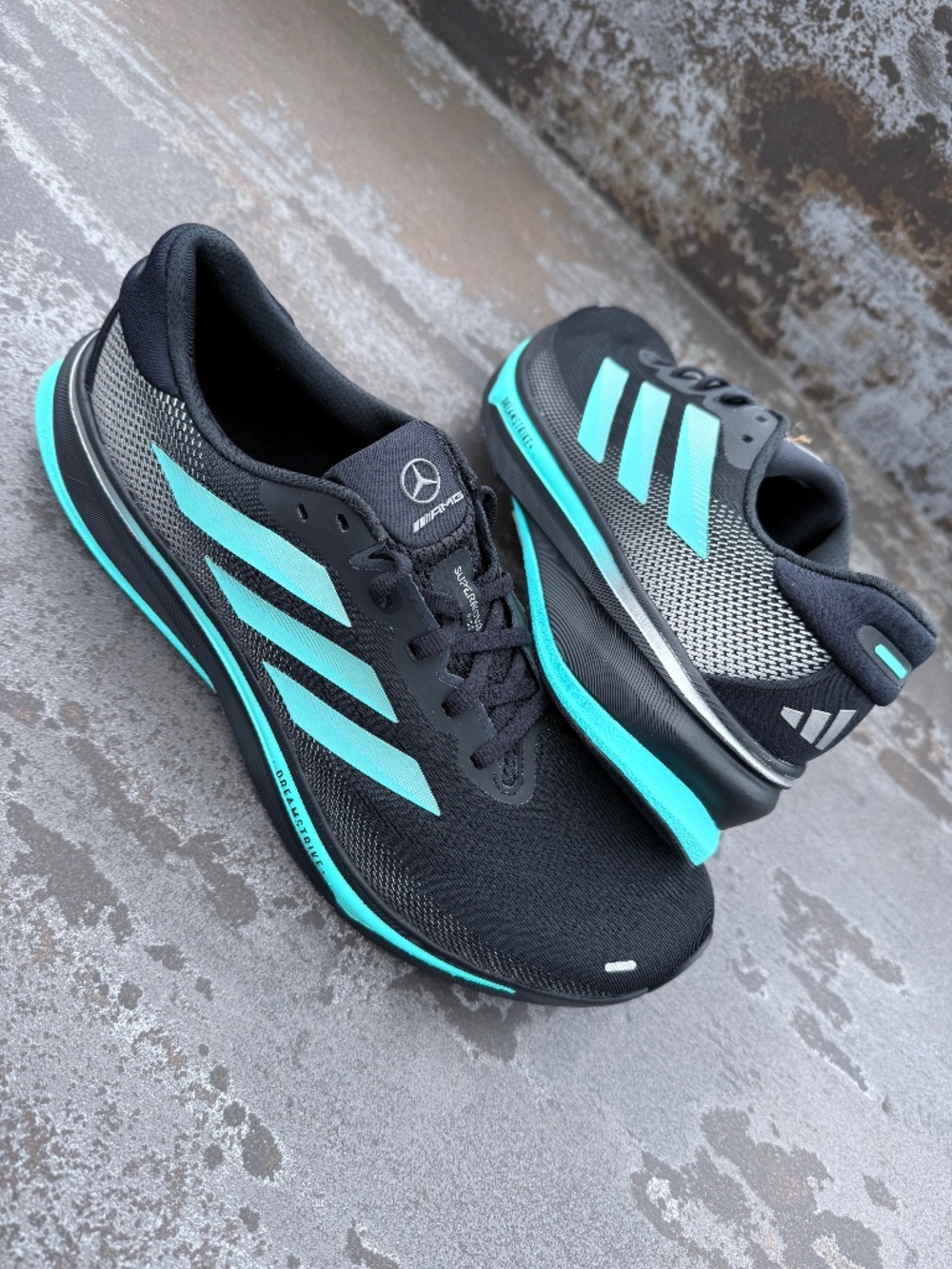 New Mercedes-AMG Petronas F1 x Adidas Supernova Rise 2 Trainers